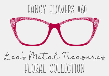 Fancy Flowers 60 Eyewear Frame Toppers COMES WITH MAGNETS