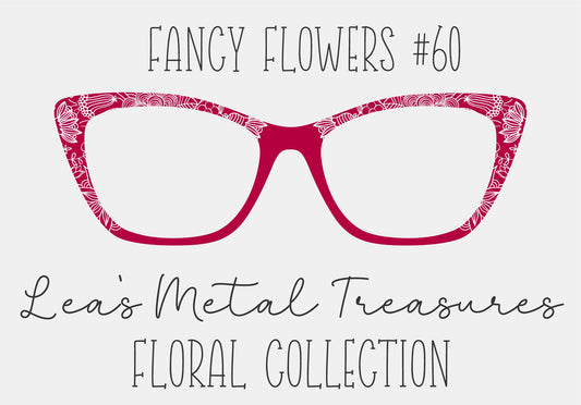 Fancy Flowers 60 Eyewear Frame Toppers COMES WITH MAGNETS