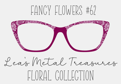 Fancy Flowers 62 Eyewear Frame Toppers COMES WITH MAGNETS