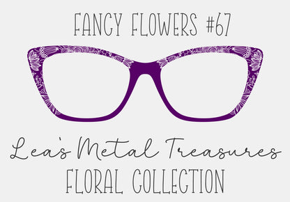 Fancy Flowers 67 Eyewear Frame Toppers COMES WITH MAGNETS