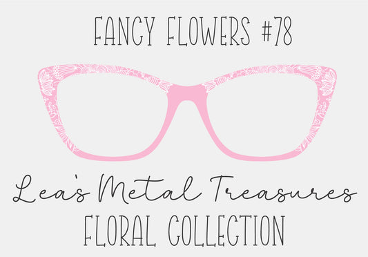 Fancy Flowers 78 Eyewear Frame Toppers COMES WITH MAGNETS