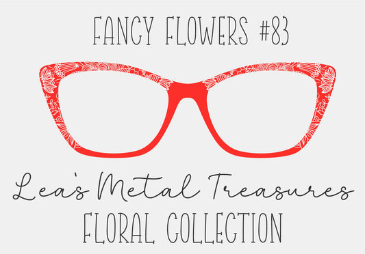 Fancy Flowers 83 Eyewear Frame Toppers COMES WITH MAGNETS