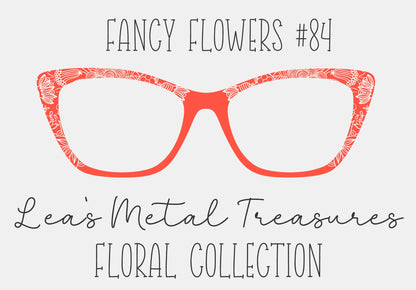 Fancy Flowers 84 Eyewear Frame Toppers COMES WITH MAGNETS