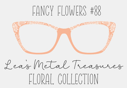 Fancy Flowers 88 Eyewear Frame Toppers COMES WITH MAGNETS