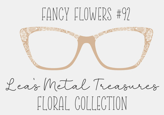 Fancy Flowers 92 Eyewear Frame Toppers COMES WITH MAGNETS