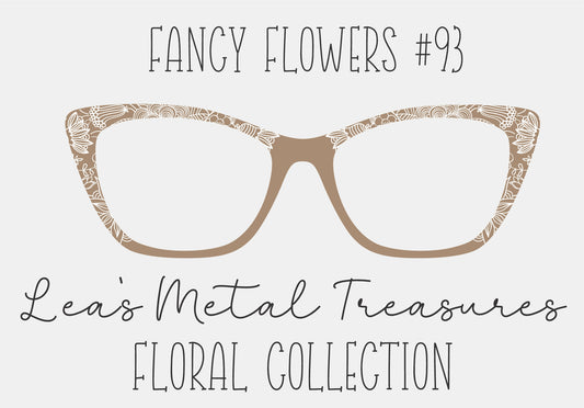 Fancy Flowers 93 Eyewear Frame Toppers COMES WITH MAGNETS