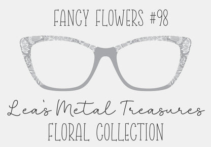 Fancy Flowers 98 Eyewear Frame Toppers COMES WITH MAGNETS