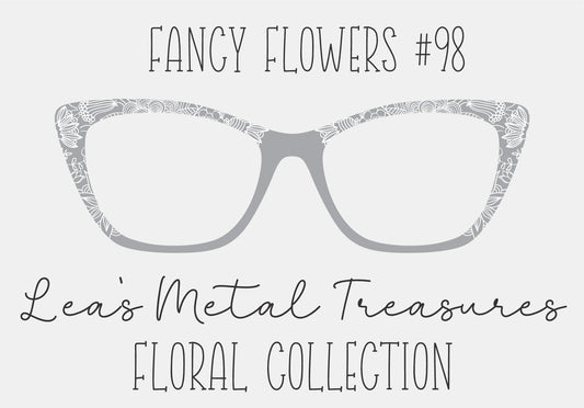 Fancy Flowers 98 Eyewear Frame Toppers COMES WITH MAGNETS