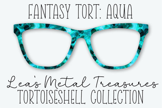 Fantasy Tort Aqua Eyewear Frame Toppers • JANUARY 2026 TOPPER OF THE MONTH