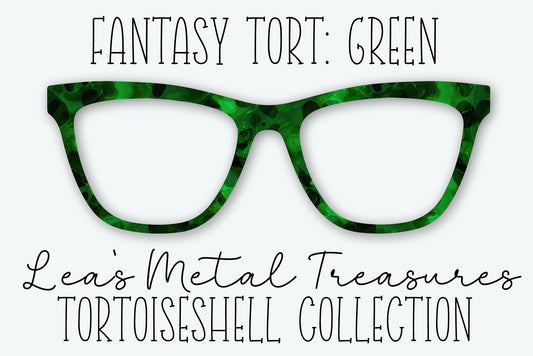 Fantasy Tort Green Eyewear Frame Toppers • JANUARY 2026 TOPPER OF THE MONTH