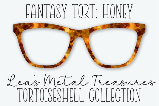 Fantasy Tort Honey Eyewear Frame Toppers • JANUARY 2026 TOPPER OF THE MONTH