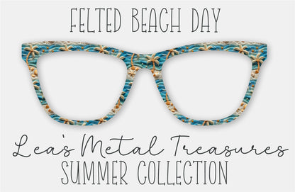 Felted Beach Day Eyewear Frame Toppers