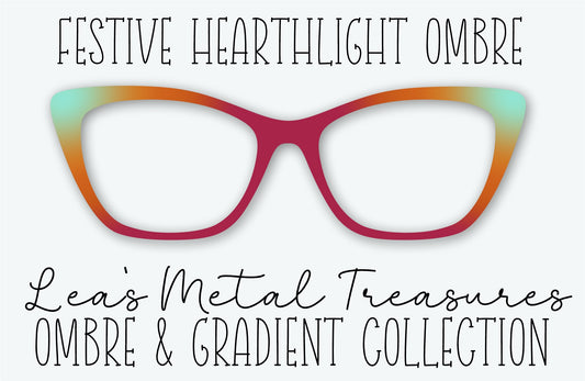 FESTIVE HEARTHLIGHT OMBRE Eyewear Frame Toppers • NOVEMBER 2025 TOPPER OF THE MONTH