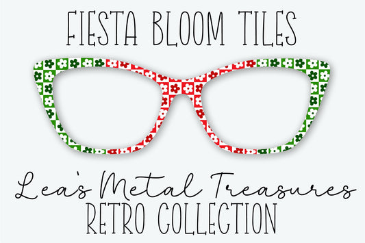 Fiesta Bloom Tiles Eyewear Frame Toppers
