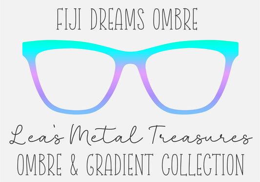 FIJI DREAMS OMBRE Eyewear Frame Toppers COMES WITH MAGNETS