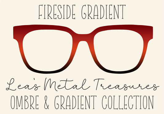 Fireside Gradient Eyewear Frame Toppers COMES WITH MAGNETS