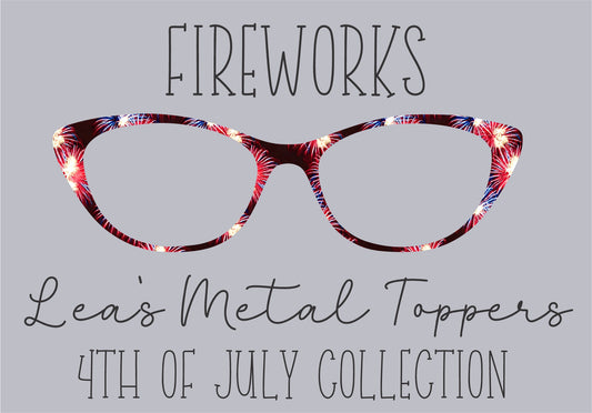 FIREWORKS Eyewear Frame Toppers COMES WITH MAGNETS