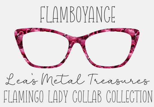 Flamboyance Magnetic Eyeglasses Topper • The Flamingo Lady Collab Collection
