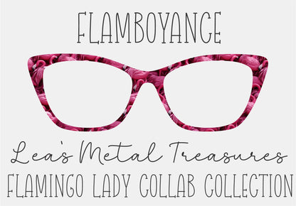 Flamboyance Magnetic Eyeglasses Topper • The Flamingo Lady Collab Collection