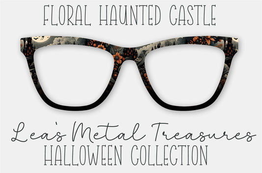 Floral Haunted Castle Eyewear Frame Toppers