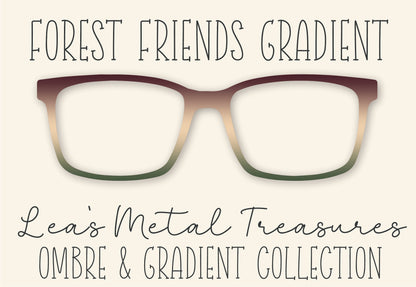 Forest Friends Gradient Eyewear Frame Toppers COMES WITH MAGNETS
