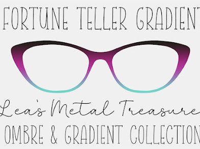 Fortune Teller Gradient Eyewear TOPPER COMES WITH MAGNETS