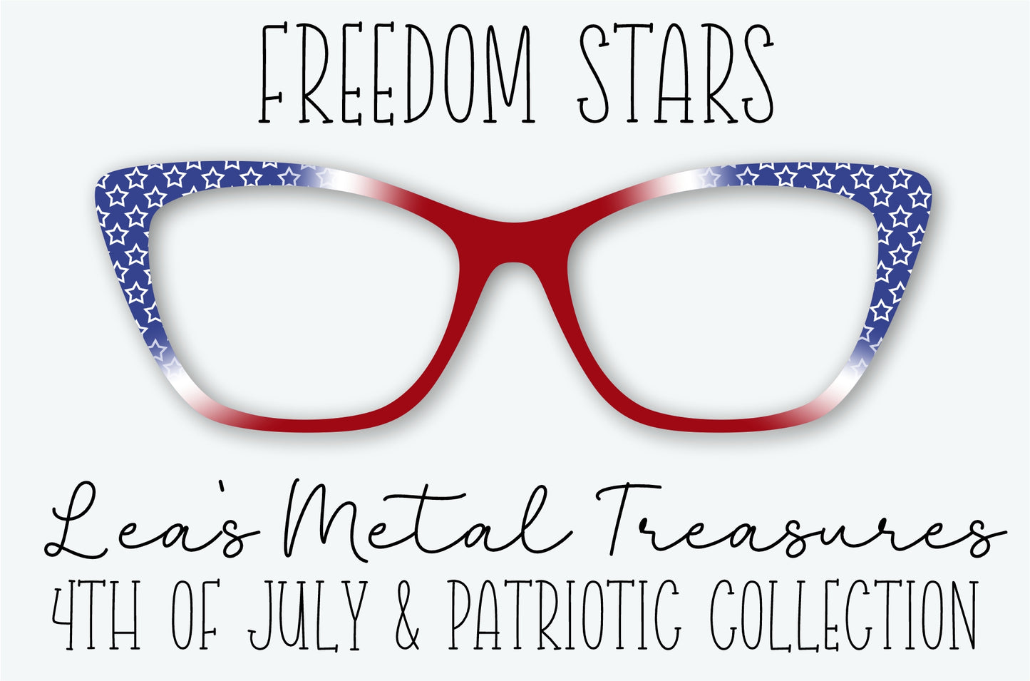 FREEDOM STARS Eyewear Frame Toppers • Subscription Box Semi Exclusive COMING JULY 2026