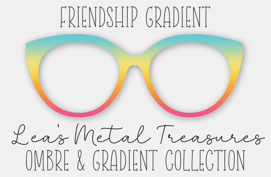 Friendship Gradient Eyewear Frame Toppers