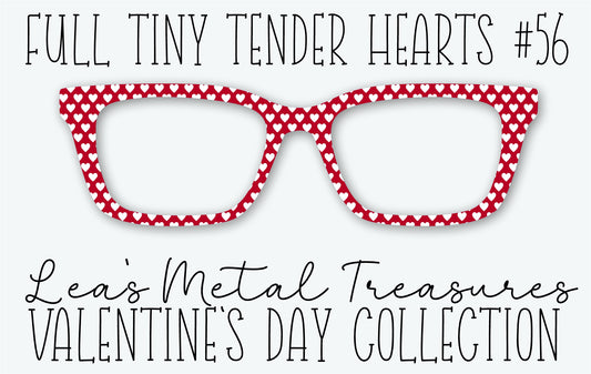 Full Tiny Tender Hearts 56 Eyewear Frame Toppers