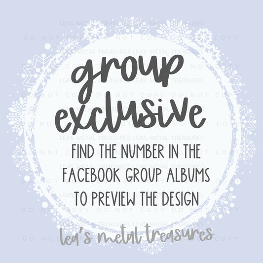 GROUP EXCLUSIVE #1040 Eyewear Frame Topper