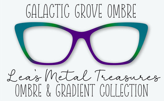Galactic Grove Ombre Eyewear Frame Toppers
