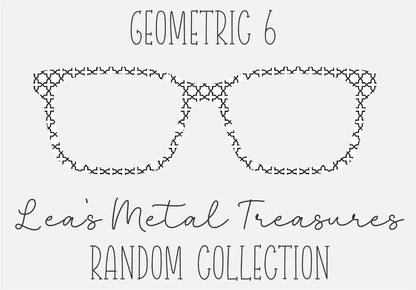 GEOMETRIC 6 Eyewear Frame Toppers COMES WITH MAGNETS