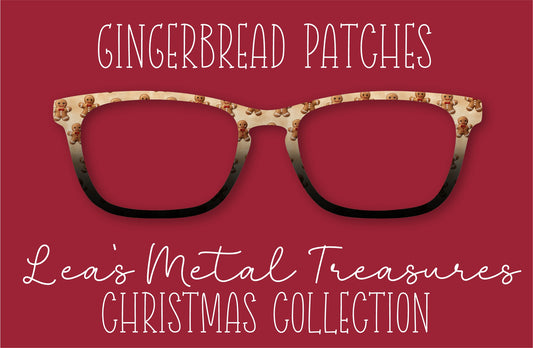 Gingerbread Patches Eyewear Frame Toppers COMES WITH MAGNETS