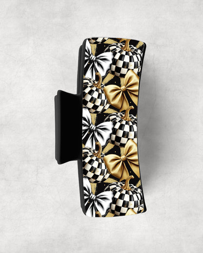 Glam Pumpkin Check Eyewear Frame Toppers