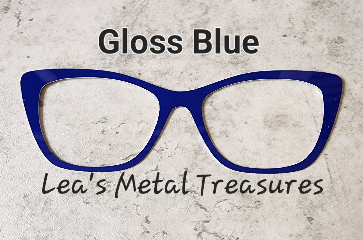 Gloss Blue Naked Collection - Eyeglasses Cover - Comes with Magnets