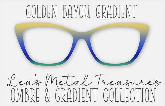 GOLDEN BAYOU GRADIENT Eyewear Frame Toppers