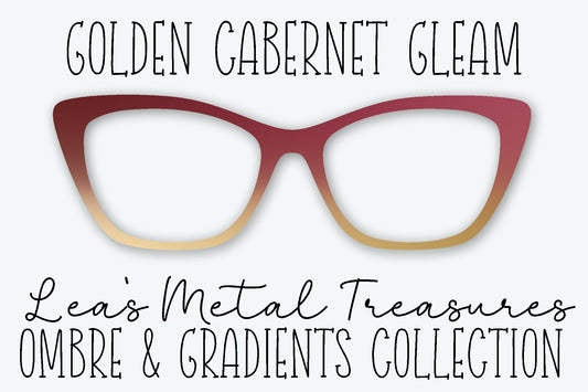 Golden Cabernet Gleam Eyewear Frame Toppers • Subscription Box Semi Exclusive COMING JULY 2026