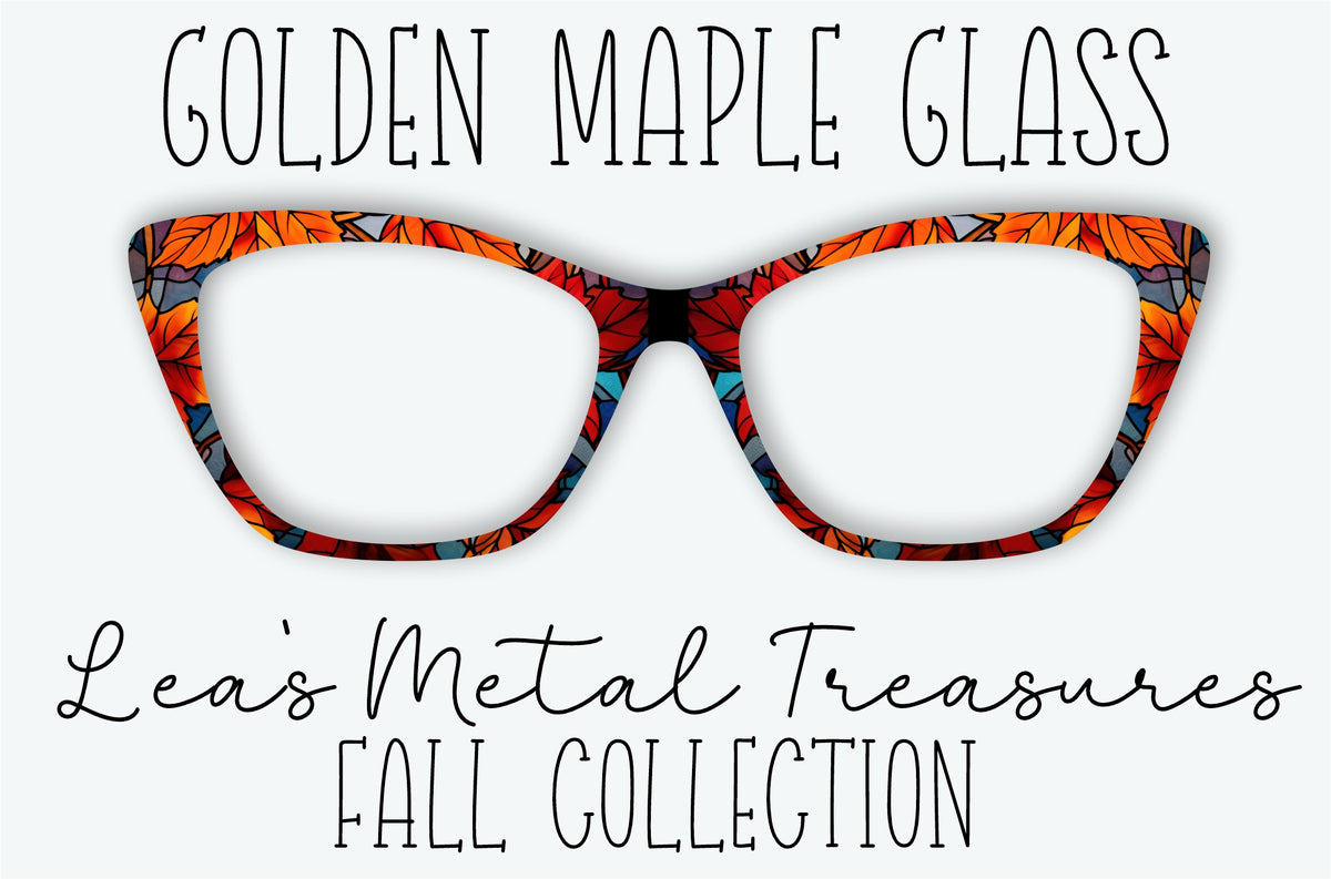 GOLDEN MAPLE GLASS Eyewear Frame Toppers