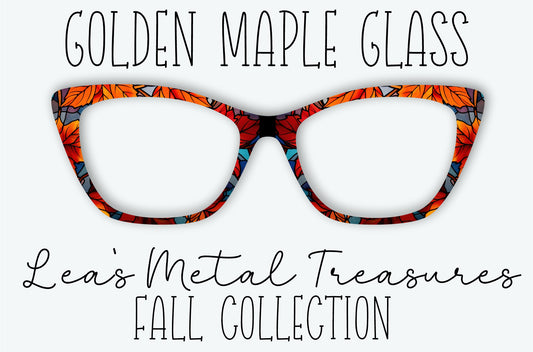 GOLDEN MAPLE GLASS Eyewear Frame Toppers