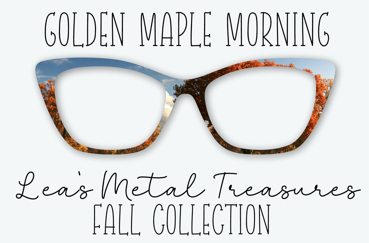 GOLDEN MAPLE MORNING Eyewear Frame Toppers
