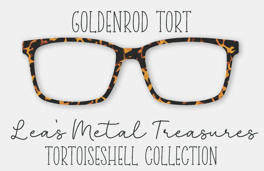 Goldenrod Tort Eyewear Frame Toppers