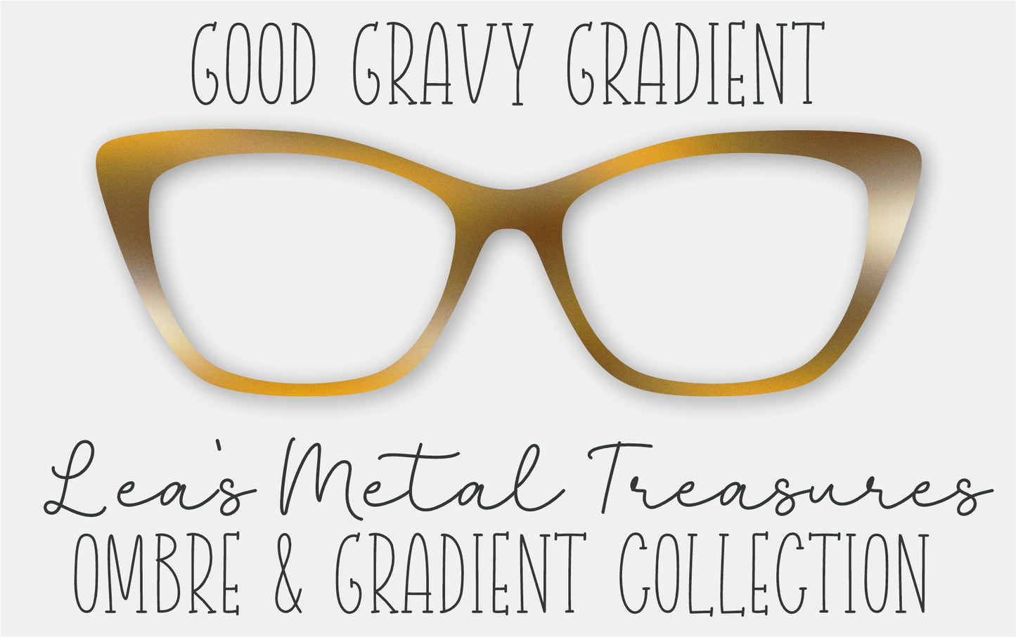 Good Gravy Gradient Eyewear Frame Toppers
