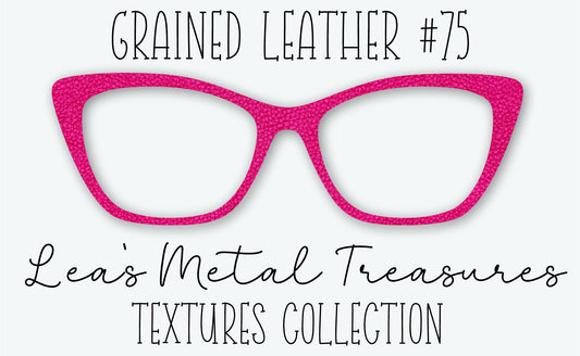 Grained Leather #75 Eyewear Frame Toppers • DECEMBER 2025 TOPPER OF THE MONTH