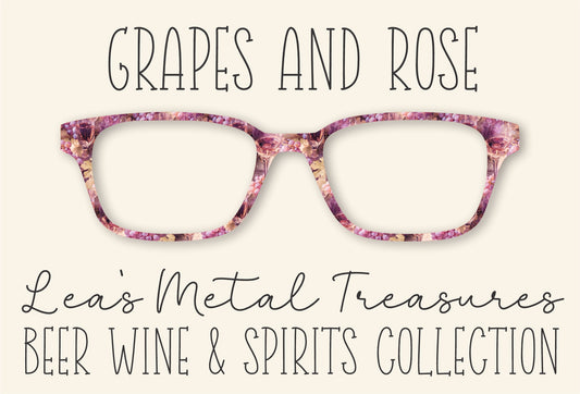 Grapes and Rose Frame Toppers COMES WITH MAGNETS