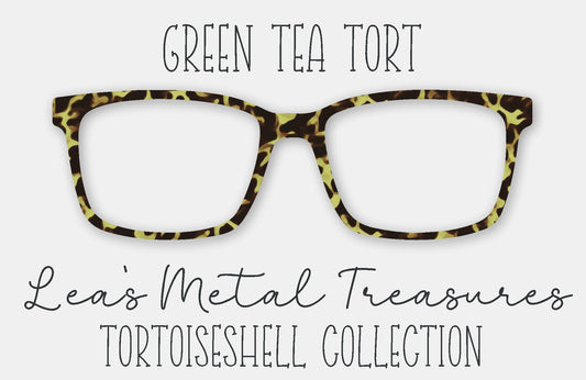 Green Tea Tort Eyewear Frame Toppers