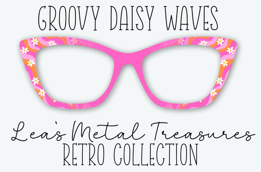 Groovy Daisy Waves Eyewear Frame Topper
