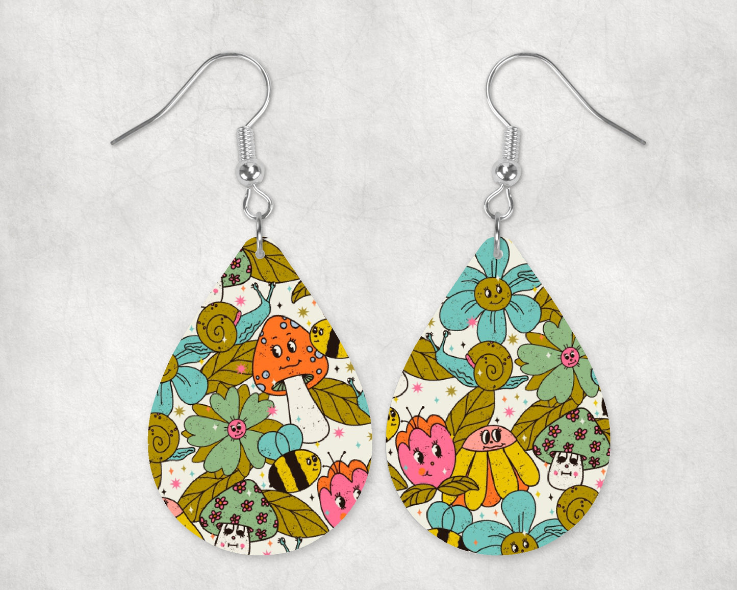 Groovy Garden Friends • Magnetic Eyeglasses Toppers