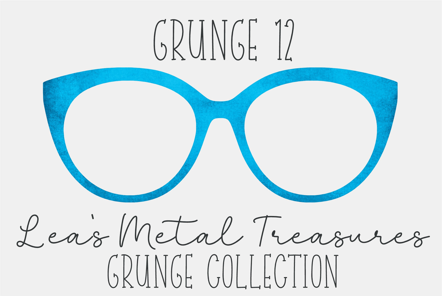 Grunge 12 Gradient Eyewear Frame Toppers