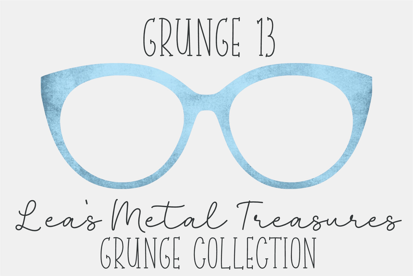 Grunge 13 Gradient Eyewear Frame Toppers