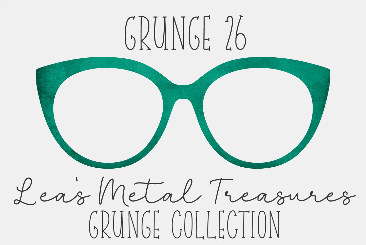 Grunge 26 Gradient Eyewear Frame Toppers